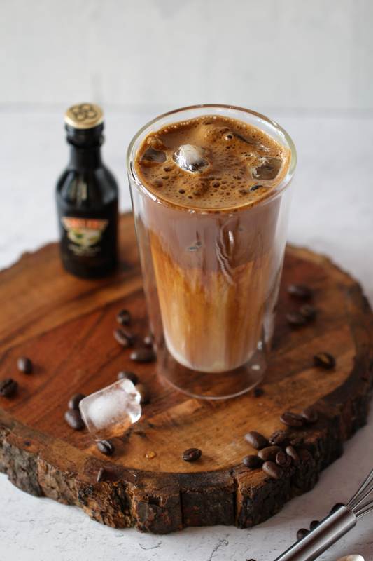 Dolgona Coffee with Baileys liqueur