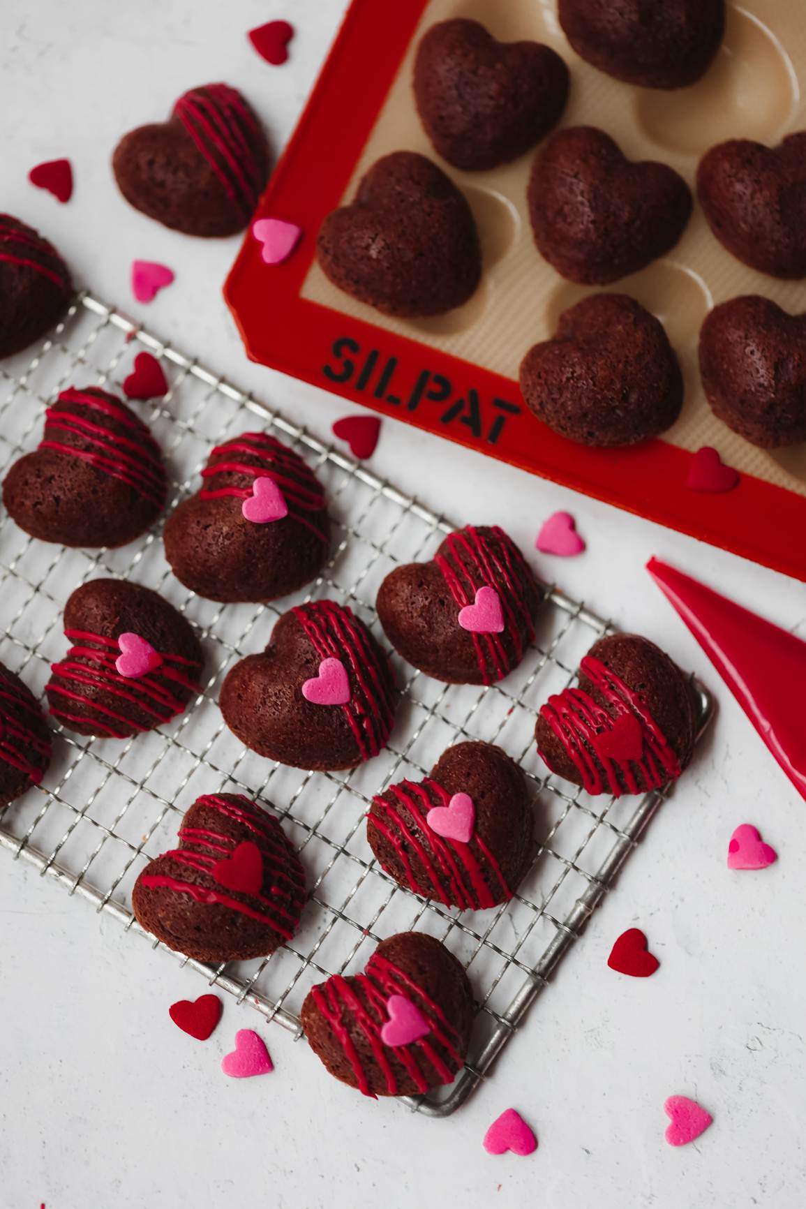 Chocolate Brownie Hearts
