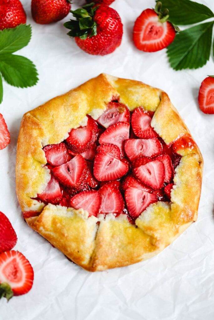 Strawberry Galette