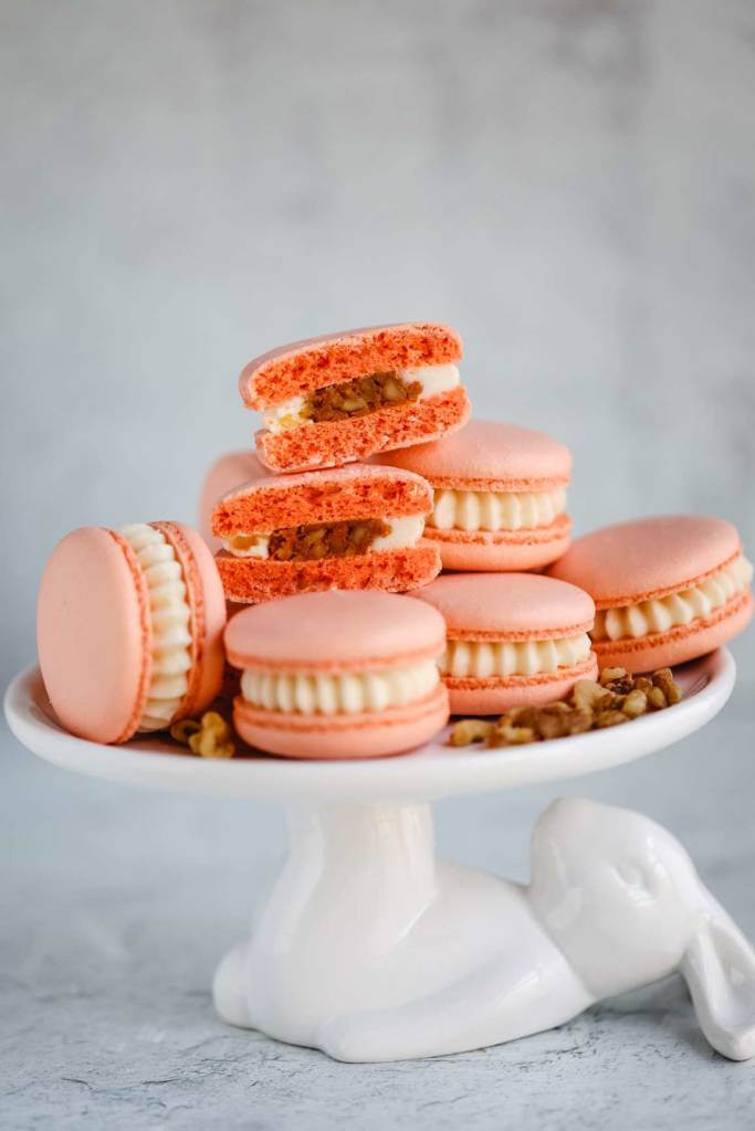 carrot cake maccarons