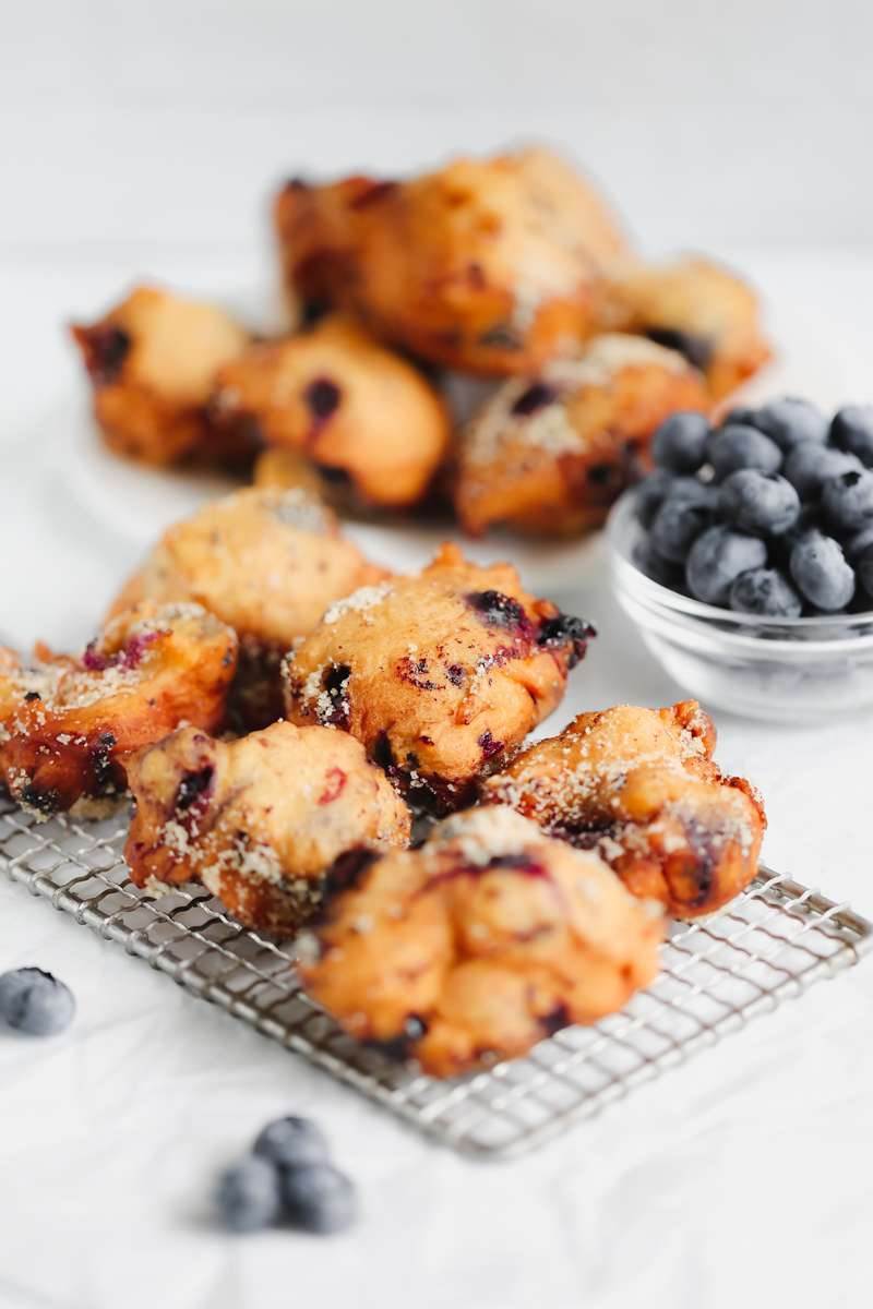 Blueberry Fritters