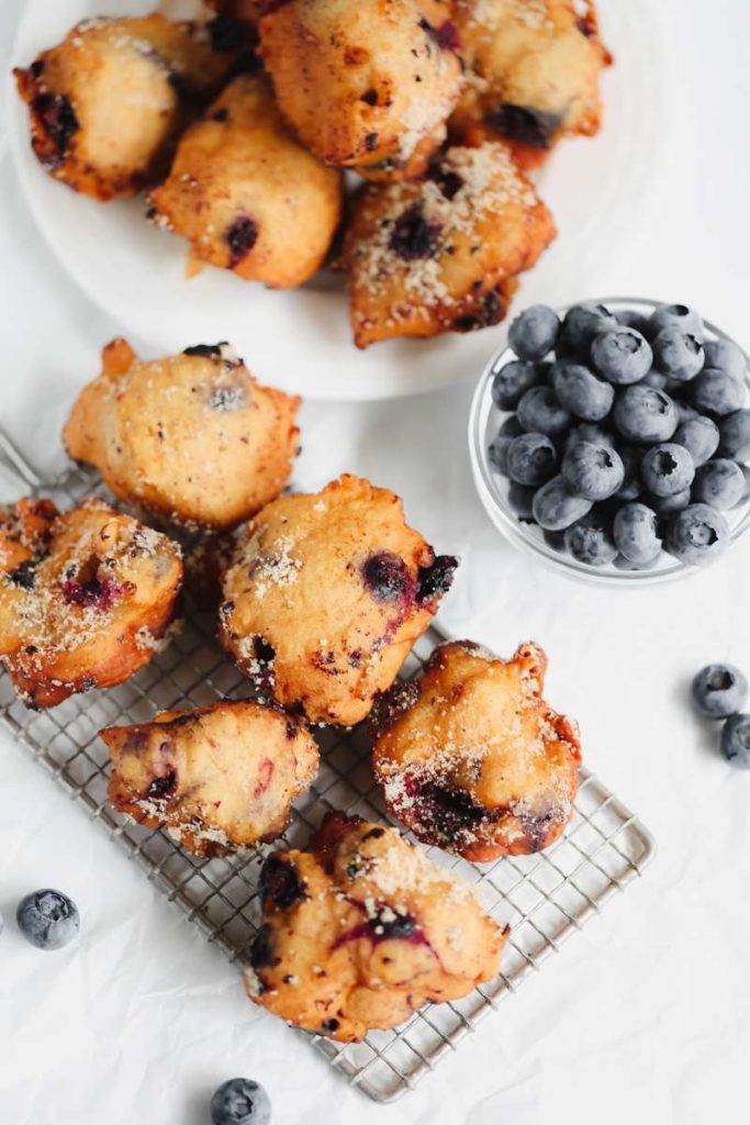 blueberry fritters