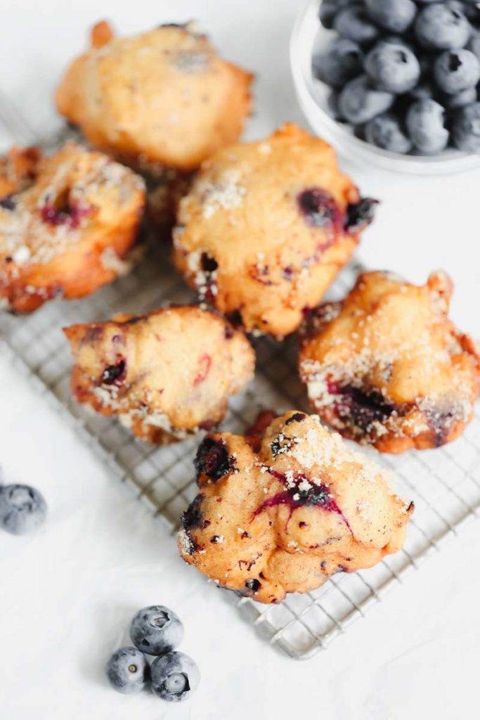blueberry fritters