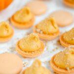 pumpkin cheesecake macarons