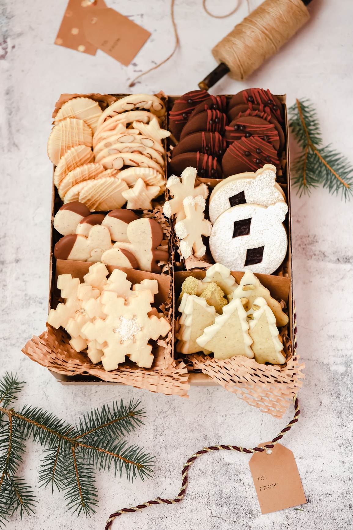 One Dough Holiday Cookie Box