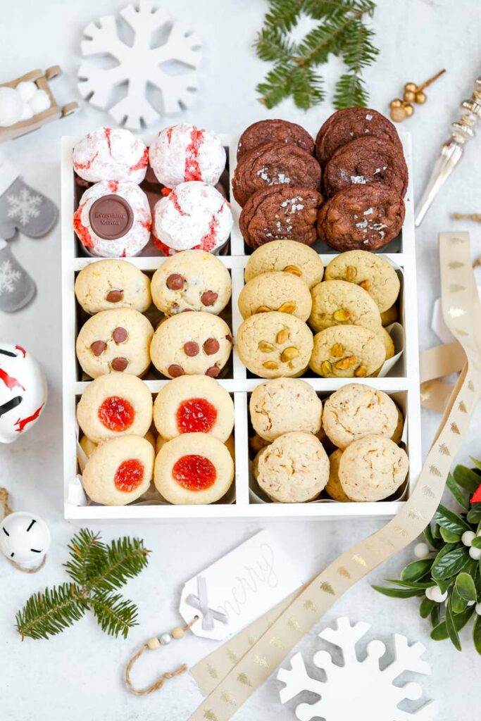 Holiday Christmas Cookie Box 2022